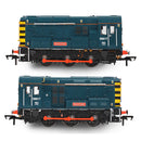 Bachmann 35-915 Class 08 08617 "Steve Purser" BR Blue (retro) DCC Ready OO Gauge