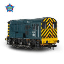 Bachmann 35-925 Class 08 08329 BR Blue (Wasp Stripes) DCC Ready OO Gauge
