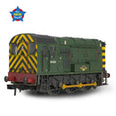 Bachmann 35-926 Class 08 '08923' BR Green (Wasp Stripes) DCC Ready OO Gauge