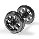 Bachmann 36-028 Metal Split Spoked Wagon Wheels (x10) OO Gauge