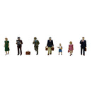 Bachmann Scenecraft 36-427 Post War Era Figures (Set A) OO Gauge