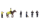 Bachmann Scenecraft 36-440 Modern Police Figures OO Gauge