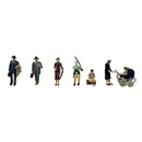 Bachmann Scenecraft 36-442 Post War Era Figures (Set B) OO Gauge