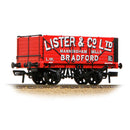 Bachmann 37-094 7 Plank End Door Wagon Red 'Lister & Co. Ltd' OO-Gauge