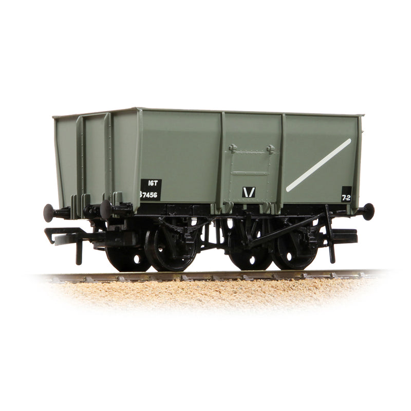 Bachmann 37-450C 16 Ton Steel Slope-Sided Mineral Wagon BR Grey OO Gauge