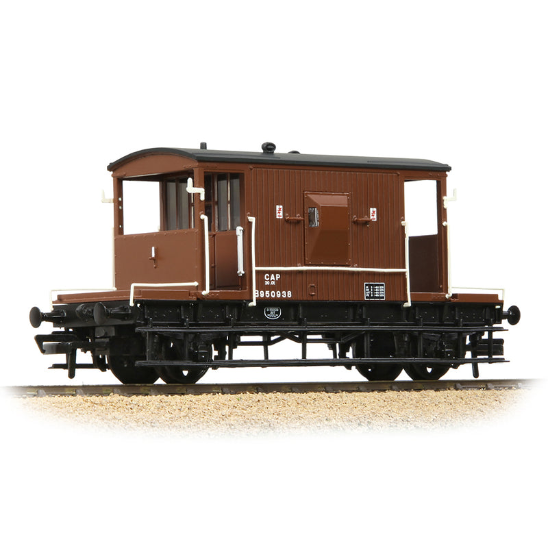 Bachmann 37-532A BR 20 Ton Cap Brake Van BR Bauxite OO Gauge