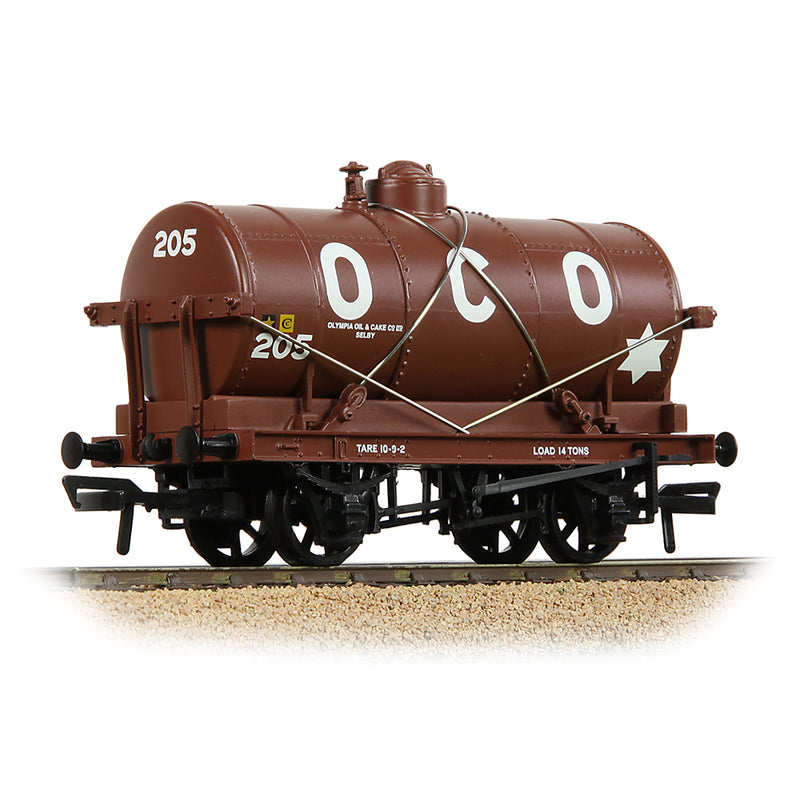 Bachmann 37-681A  14Ton Tank Wagon 'Olympia Oil & Cake Co.' Red-Oxide OO Gauge