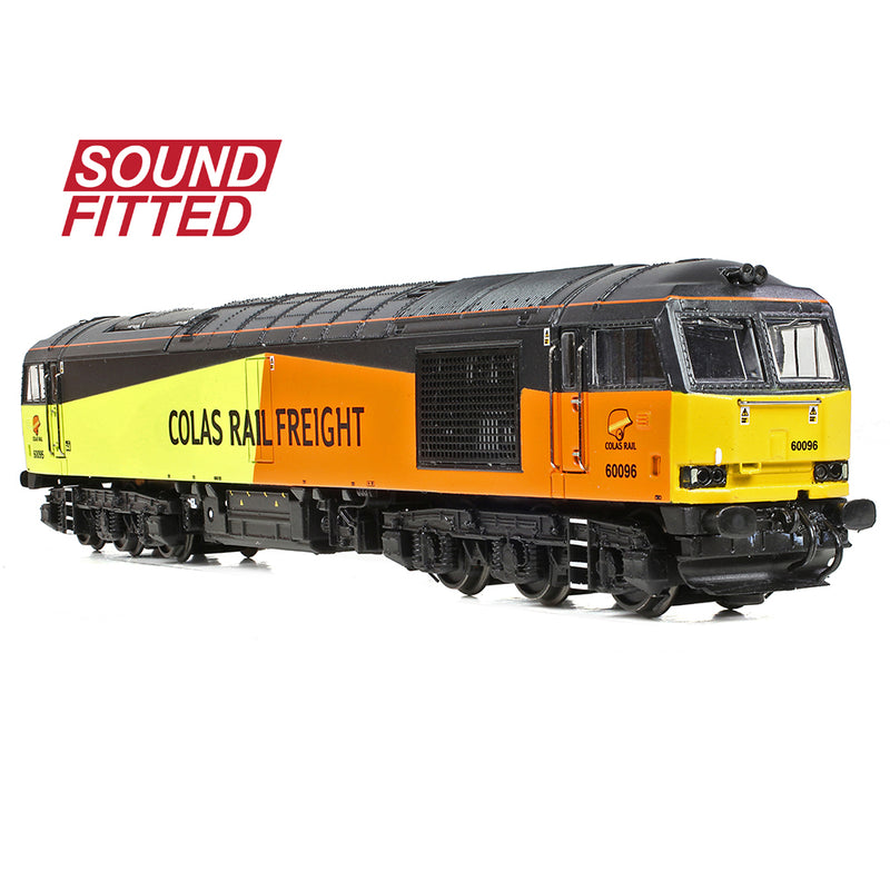 Graham Farish 371-358ASF  Class 60 60096 Colas Rail DCC Sound N Gauge