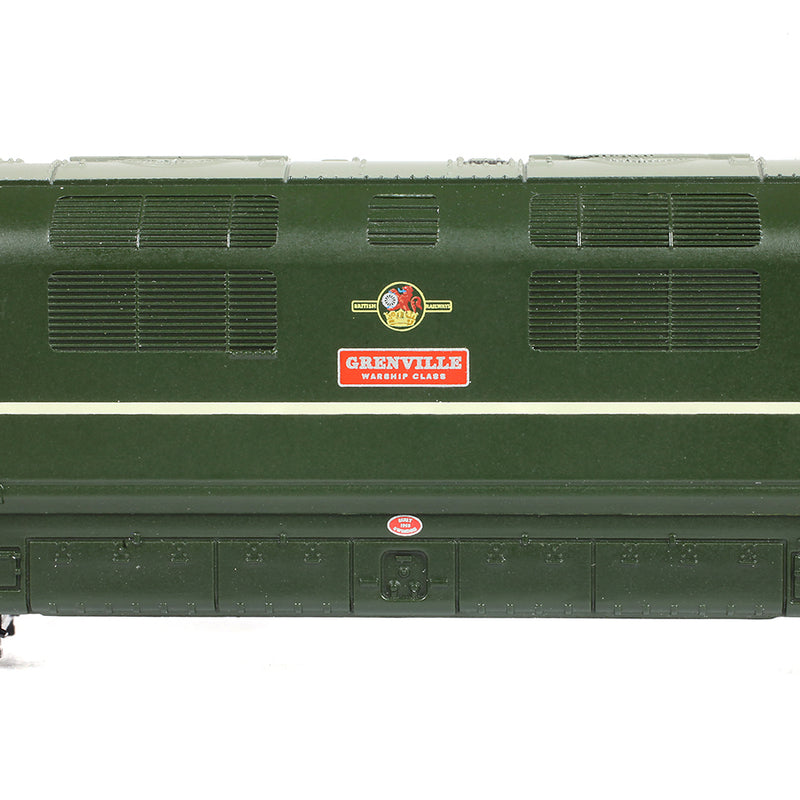 Graham Farish 371-606   Class 42 Warship D820 "Grenville" BR Green Late Crest DCC Ready 6pin N Gauge