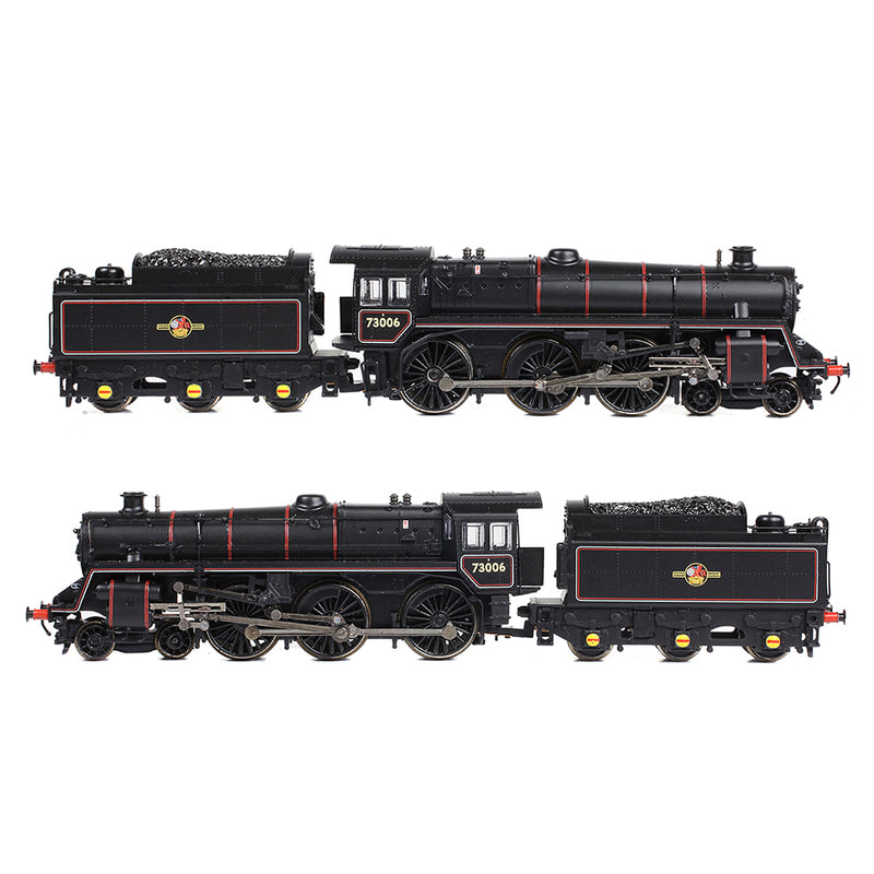 Graham Farish 372-729A BR Standard Class 5MT 73006 BR Lined Black Late Crest DCC Ready N Gauge