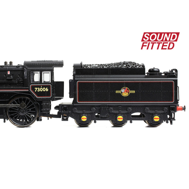 Graham Farish 372-729ASF BR Standard Class 5MT 73006 BR Lined Black Late Crest DCC Sound Fitted N Gauge