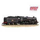 Graham Farish 372-729SF  BR Standard Class 5MT with BR1 Tender 73050 BR Lined Black Late Crest DCC Sound Fitted N Gauge