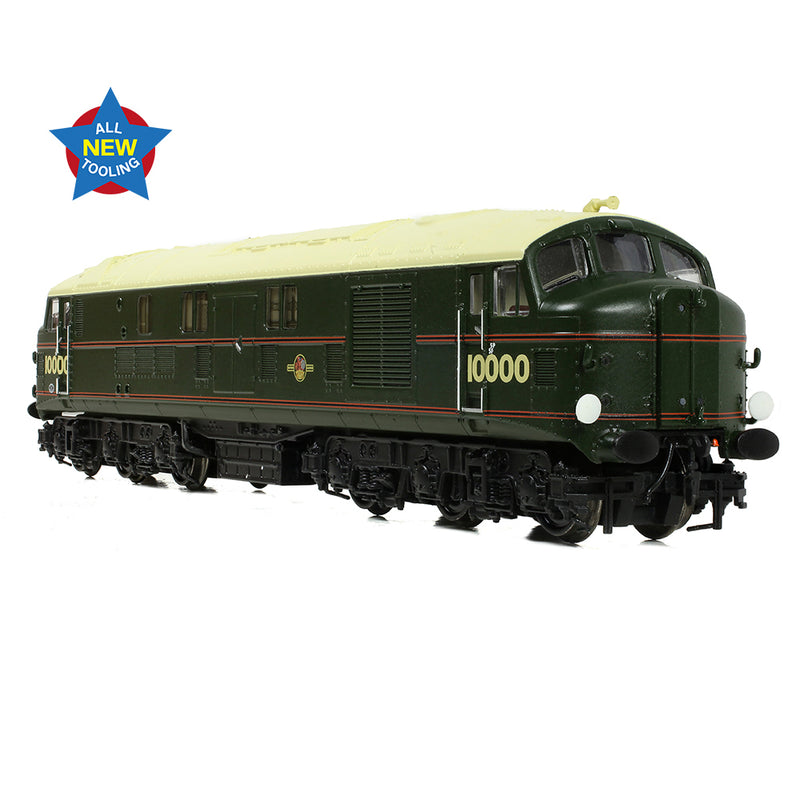 Graham Farish 372-916 LMS 10000 BR Lined Green Late Crest N-Gauge