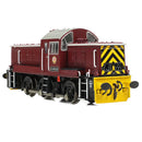 Graham Farish 372-955 Class 14 D9523 BR Maroon Wasp Stripes N Gauge