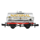 Graham Farish 373-650B 14T Tank Wagon 'National Benzole' Silver, No.757 N-Gauge