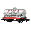 Graham Farish 373-658 14T Tank Wagon 'Fina' Silver, No.138 N-Gauge
