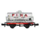 Graham Farish 373-658A 14T Tank Wagon 'Fina' Silver, No.136 N-Gauge