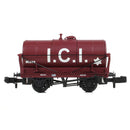 Graham Farish 373-682A 14T Tank Wagon 'ICI' Maroon No.309 N-Gauge