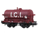 Graham Farish 373-682B 14T Tank Wagon 'ICI' Maroon No.314 N-Gauge