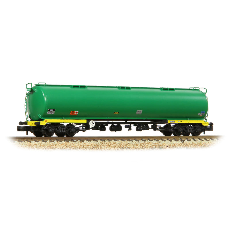 Graham Farish 373-561B 102T Tea Class A Bogie Tank Wagon 'BP' Green (Unbranded) N Gauge