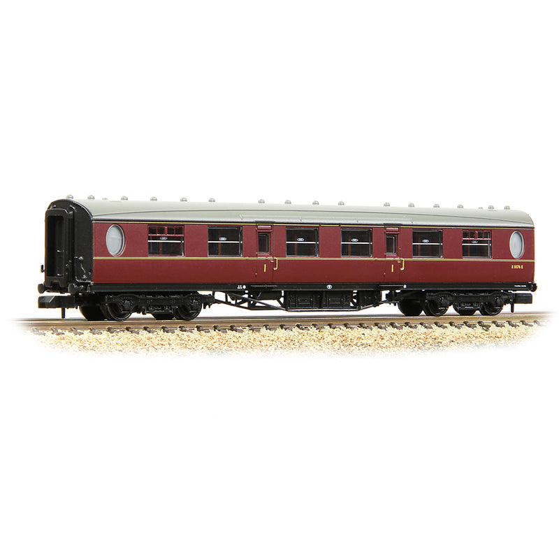 Graham Farish 376-202 LNER Thompson First Corridor BR Maroon N Gauge