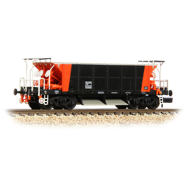 Graham Farish 377-004 BR YGH 'Sealion' Bogie Hopper Wagon LoadHaul Black & Orange