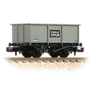 Graham Farish 377-276B BR 27T Steel Tippler Wagon BR Grey 'Chalk' No.B380856 N-Gauge