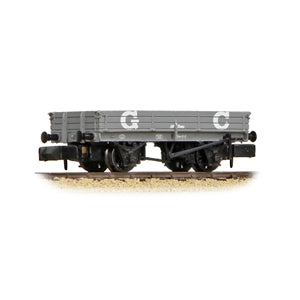 Graham Farish 377-511 3 Plank Wagon, Great Central Railway Grey, N Gauge