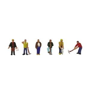 Graham Farish 379-302, Construction Workers, N Gauge Figures