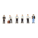 Graham Farish 379-322, Midland Pullman Stewards and Train Crew, N Gauge Figures