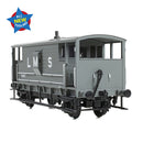Bachmann 38-975 LMS 20T Brake Van LMS Grey OO Gauge