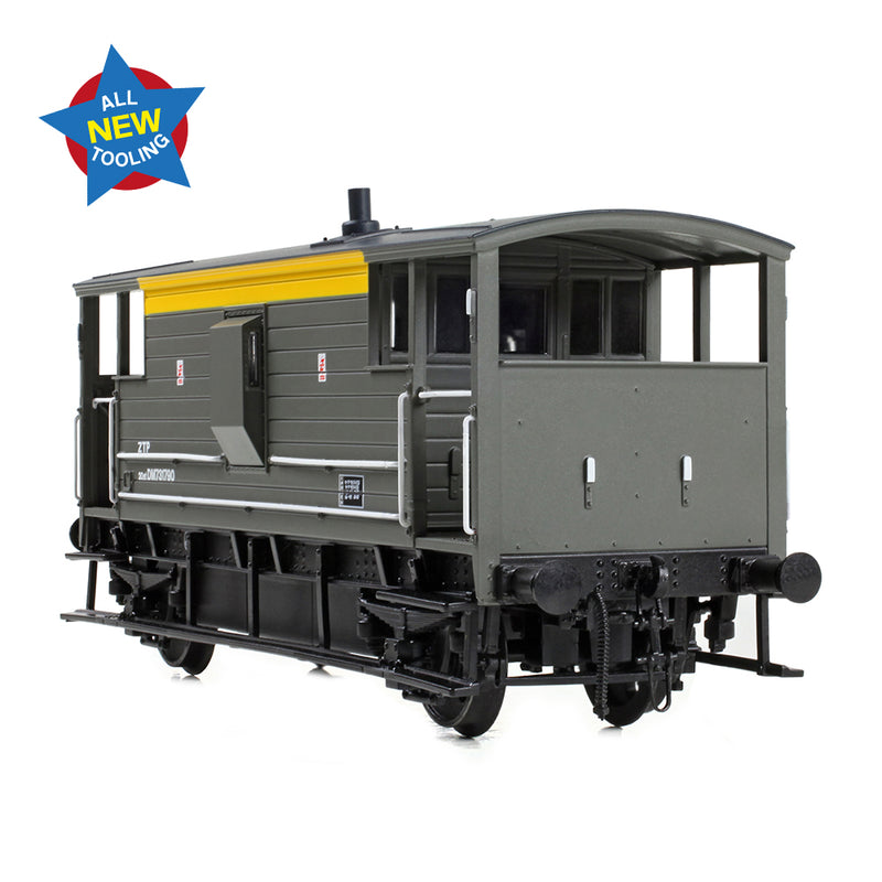 Bachmann 38-979 LMS 20T Brake Van BR Engineers Grey & Yellow OO Gauge