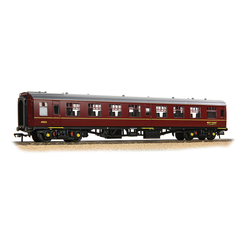 Bachmann 39-059A BR Mk1 TSO Tourist Second Open WCRC Maroon OO Gauge