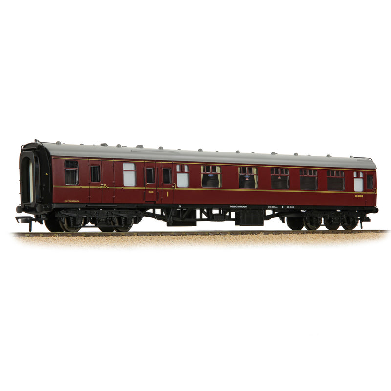 Bachmann 39-226F BR MK1 BCK Brake Composite Corridor BR Maroon OO gauge