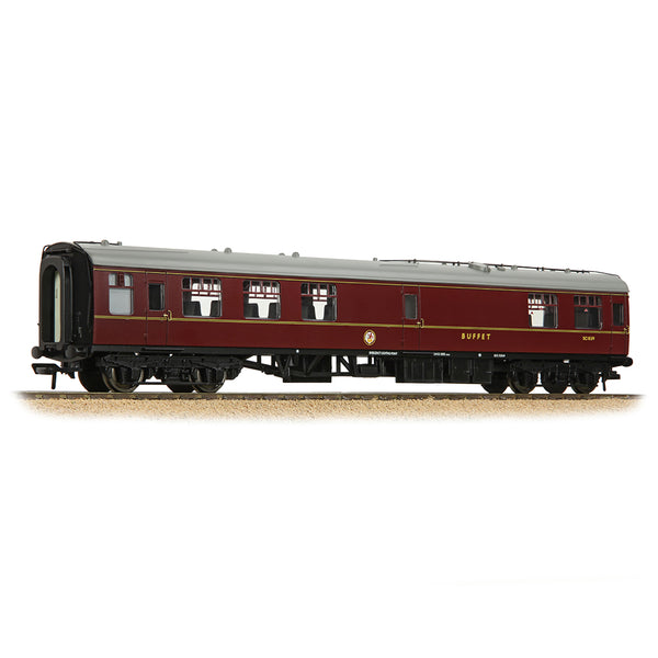 Bachmann 39-261C BR MK1 RMB Restaurant Mini Buffet BR Maroon OO-Gauge