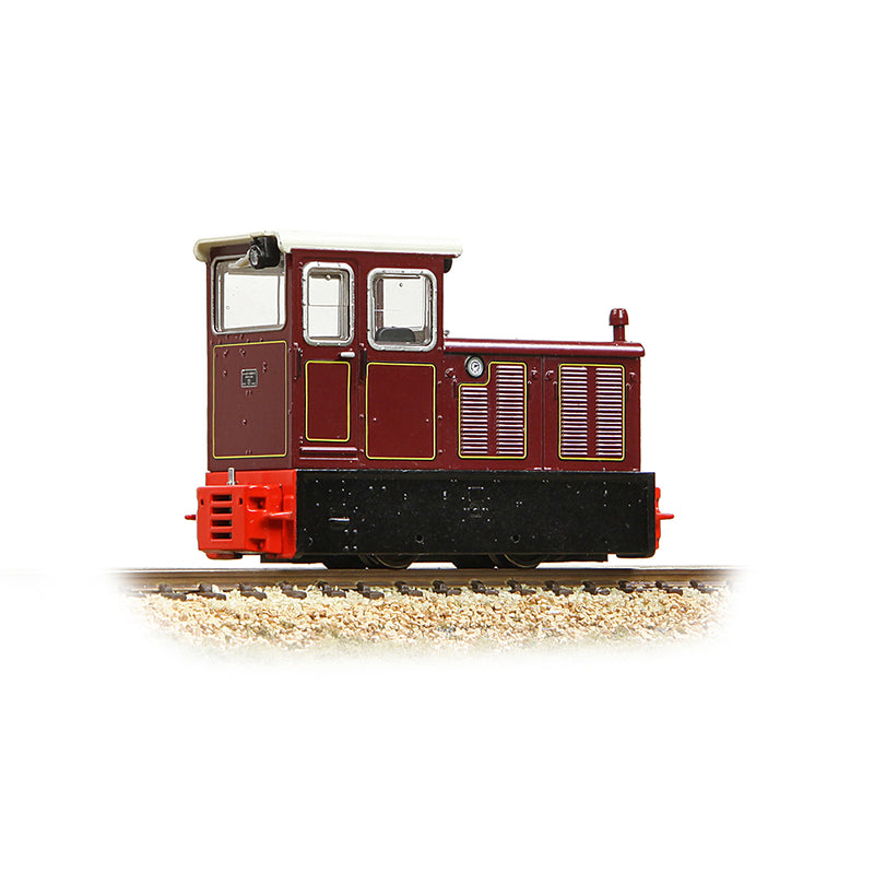 Bachmann Narrow Gauge 392-027 Baguley-Drewry 70HP Diesel Lined Crimson OO9 DCC Ready