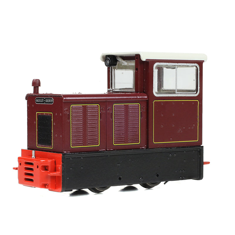 Bachmann Narrow Gauge 392-027 Baguley-Drewry 70HP Diesel Lined Crimson OO9 DCC Ready