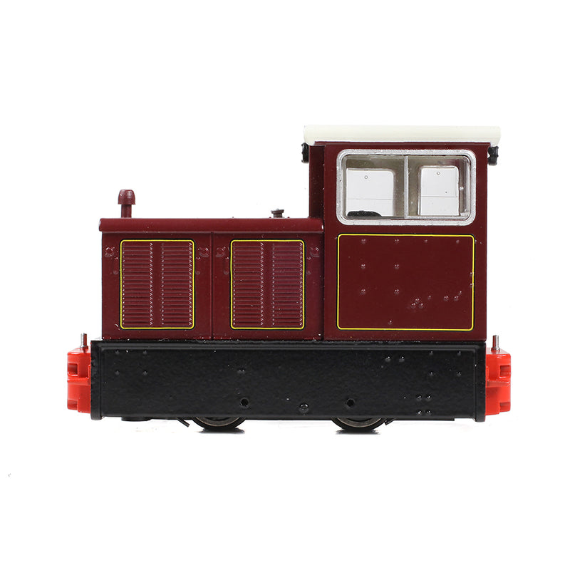 Bachmann Narrow Gauge 392-027 Baguley-Drewry 70HP Diesel Lined Crimson OO9 DCC Ready