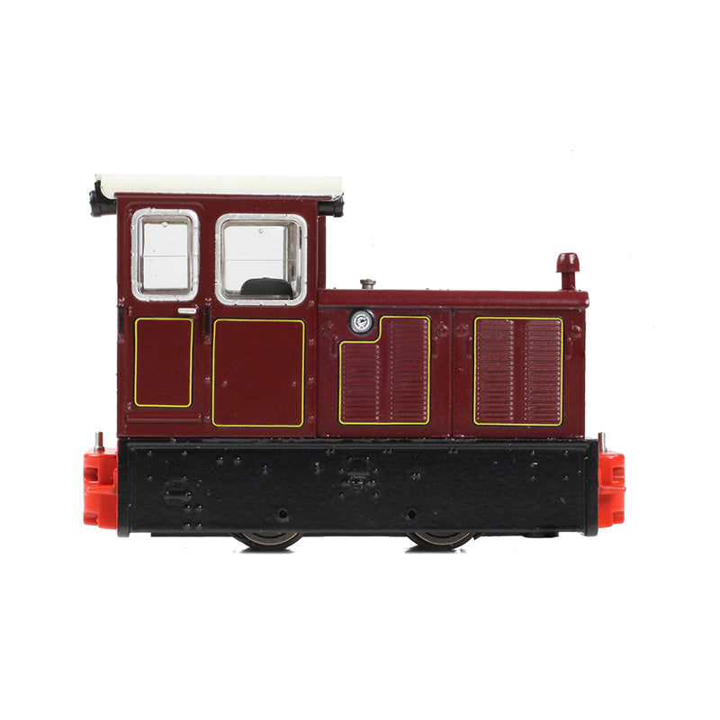 Bachmann Narrow Gauge 392-027 Baguley-Drewry 70HP Diesel Lined Crimson OO9 DCC Ready