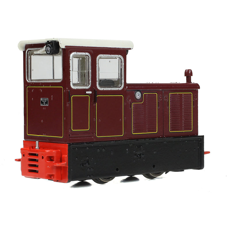 Bachmann Narrow Gauge 392-027 Baguley-Drewry 70HP Diesel Lined Crimson OO9 DCC Ready