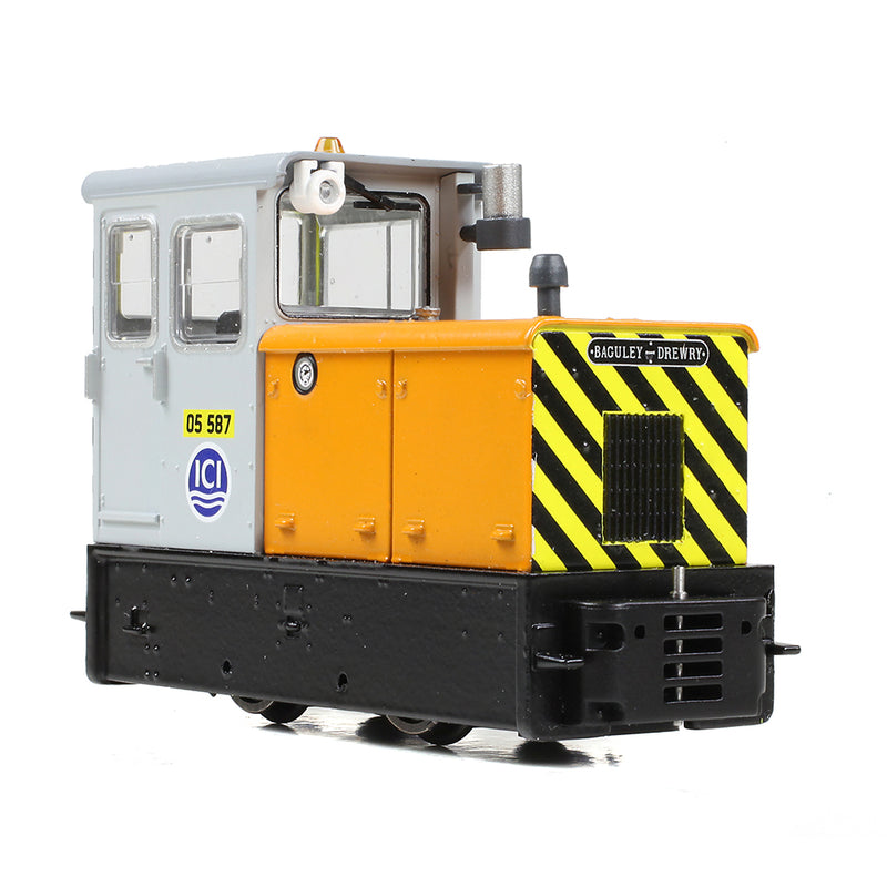 Bachmann Narrow Gauge 392-028 Baguley-Drewry 70HP Diesel ICI Orange/Grey OO9 DCC Ready