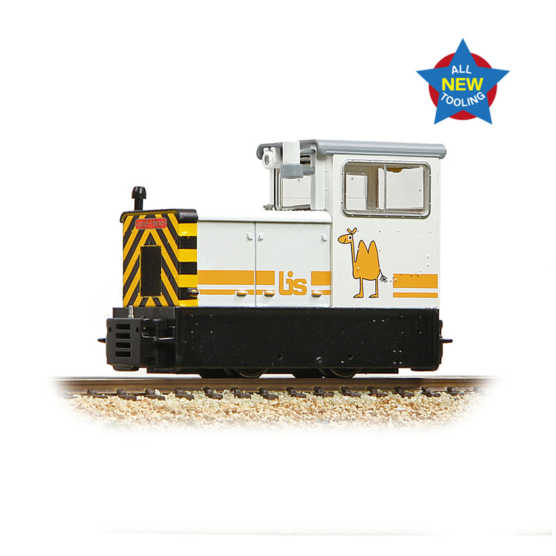 Bachmann Narrow Gauge 392-029 Baguley-Drewry 70HP Diesel British Industrial Sands White OO9 DCC Ready