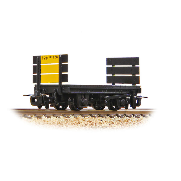 Bachmann Narrow Gauge 393-178 RNAD Flat Wagon 3-Planked Ends RNAD Dean Hill, OO/9 Gauge