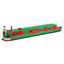 Bachmann Scenecraft 44-1018 Canal Narrowboat Red "Elizabeth" OO-Gauge