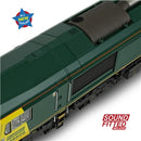 Bachmann 50-002SFX Class 66/6 '66606' Freightliner Green, Sound Fitted Deluxe, OO Gauge