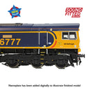 Bachmann 50-003ASFX Class 66/7 '66777' "Annette" GBRf Europorte, Sound Fitted Deluxe OO Gauge
