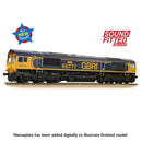 Bachmann 50-003ASFX Class 66/7 '66777' "Annette" GBRf Europorte, Sound Fitted Deluxe OO Gauge