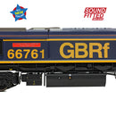Bachmann 50-003SFX Class 66/7 '66761' "Wensleydale Railway Association 25 Years 1990-2015" GBRf Europorte, Sound Fitted Deluxe, OO Gauge