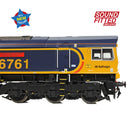 Bachmann 50-003SFX Class 66/7 '66761' "Wensleydale Railway Association 25 Years 1990-2015" GBRf Europorte, Sound Fitted Deluxe, OO Gauge