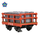 Bachmann Narrow Gauge 73-028A Dinorwic Slate Wagon With Sides Red With Load O Gauge Narrow Gauge NG7 Scale